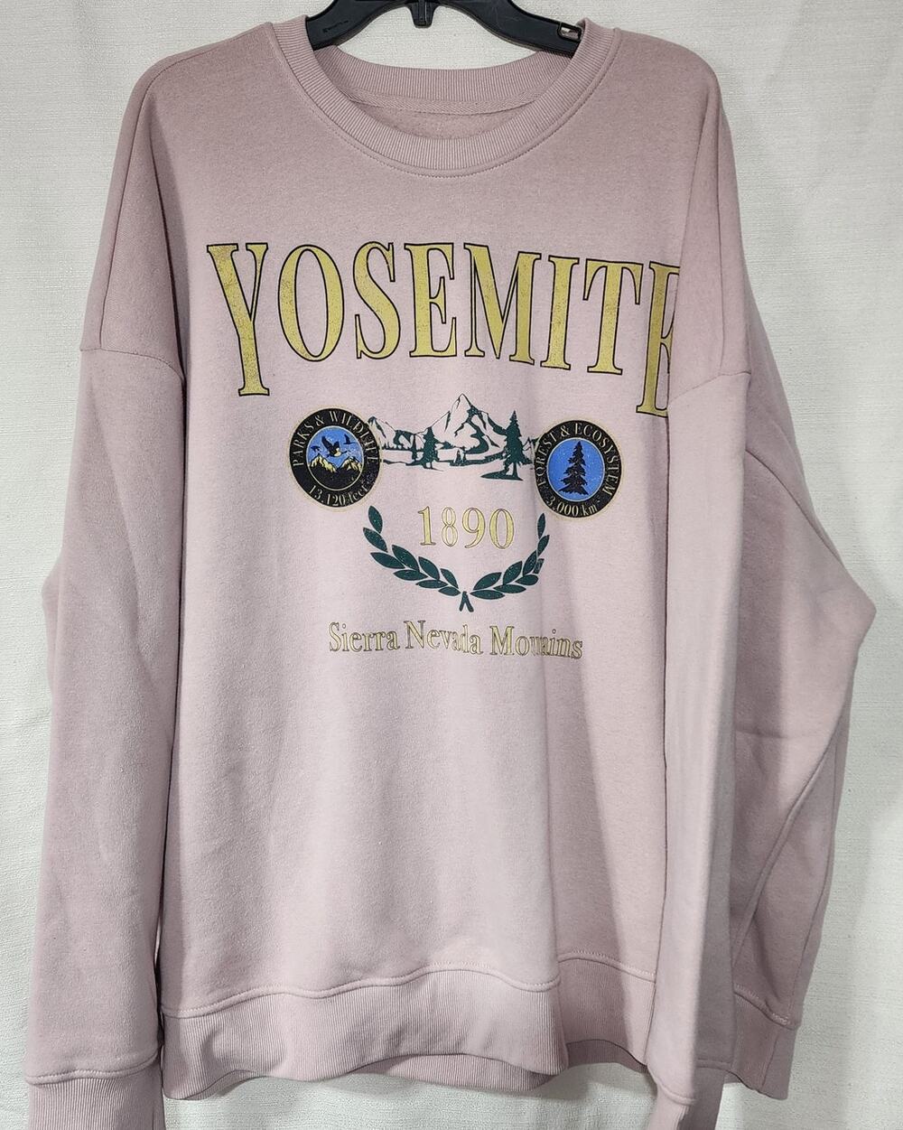 Yosemite 1890 Sierra Nevada mountains men's XXL Faded
